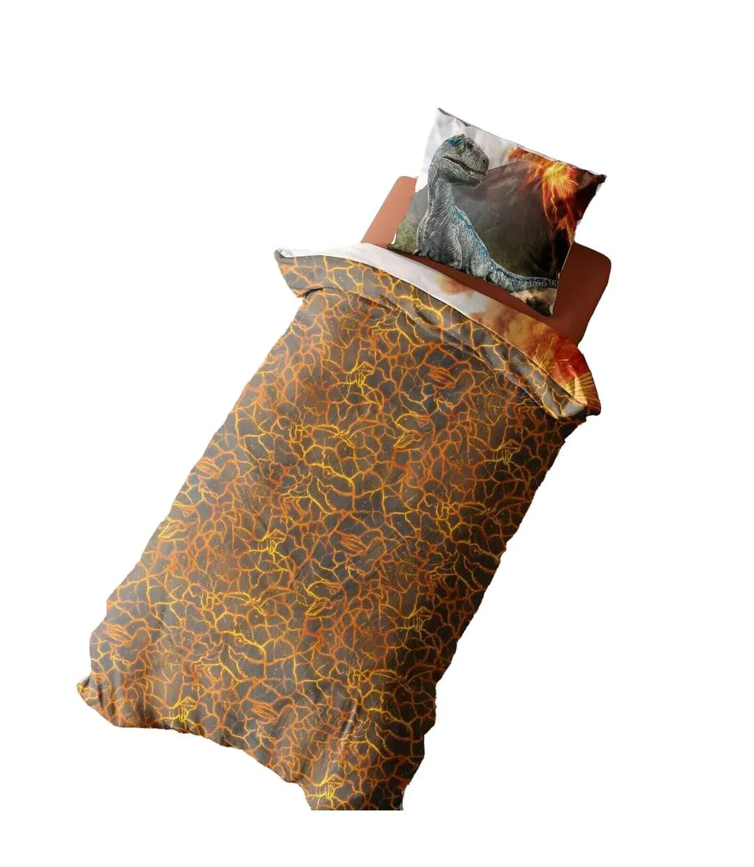 T-rex Reversible Duvet Set Multicoloured Jurassic World-2