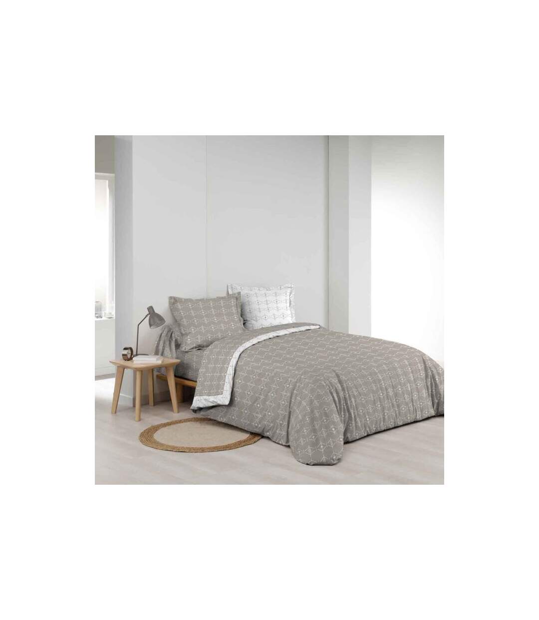 Housse de Couette Aristide 240x220cm Naturel-3
