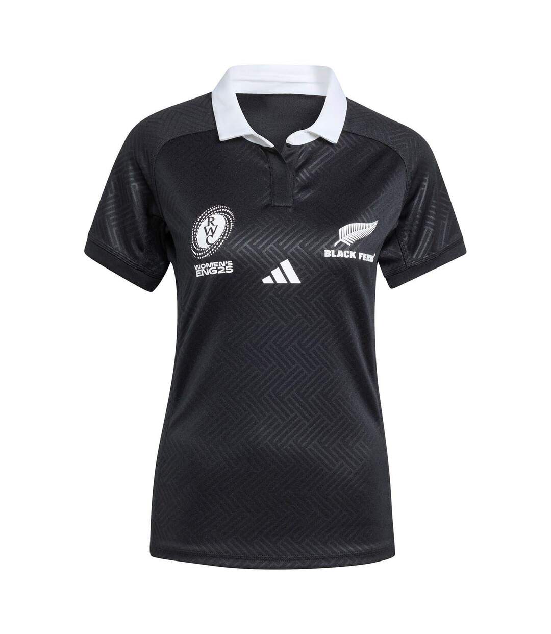 Haut De Rugby Black Ferns Femme Tout Noir Adidas-2