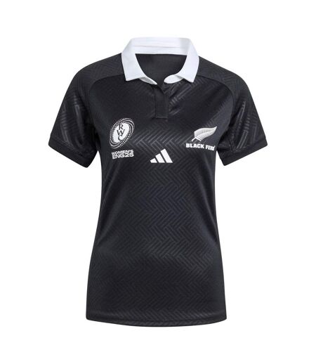 Haut De Rugby Black Ferns Femme Tout Noir Adidas