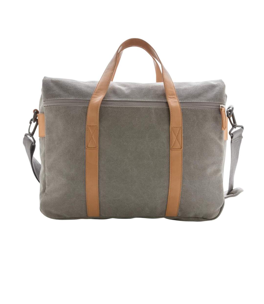 Canvas laptop bag one size grey XD Collection-2