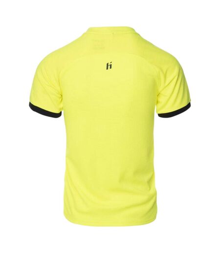 T-shirt Motif/style Logo Rosario Homme Jaune Huari