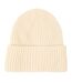 Bonnet Femme Blanc Cassé Pieces-2