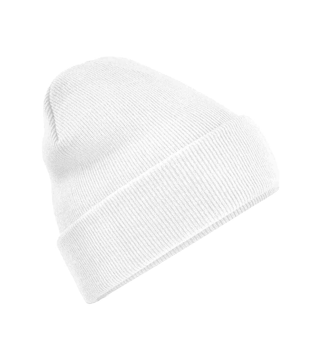 Bonnet adulte blanc Beechfield-1