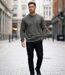 CHALLENGER GARRY1 — Sweat col rond gris quartz : confort et résistance au quotidien-4