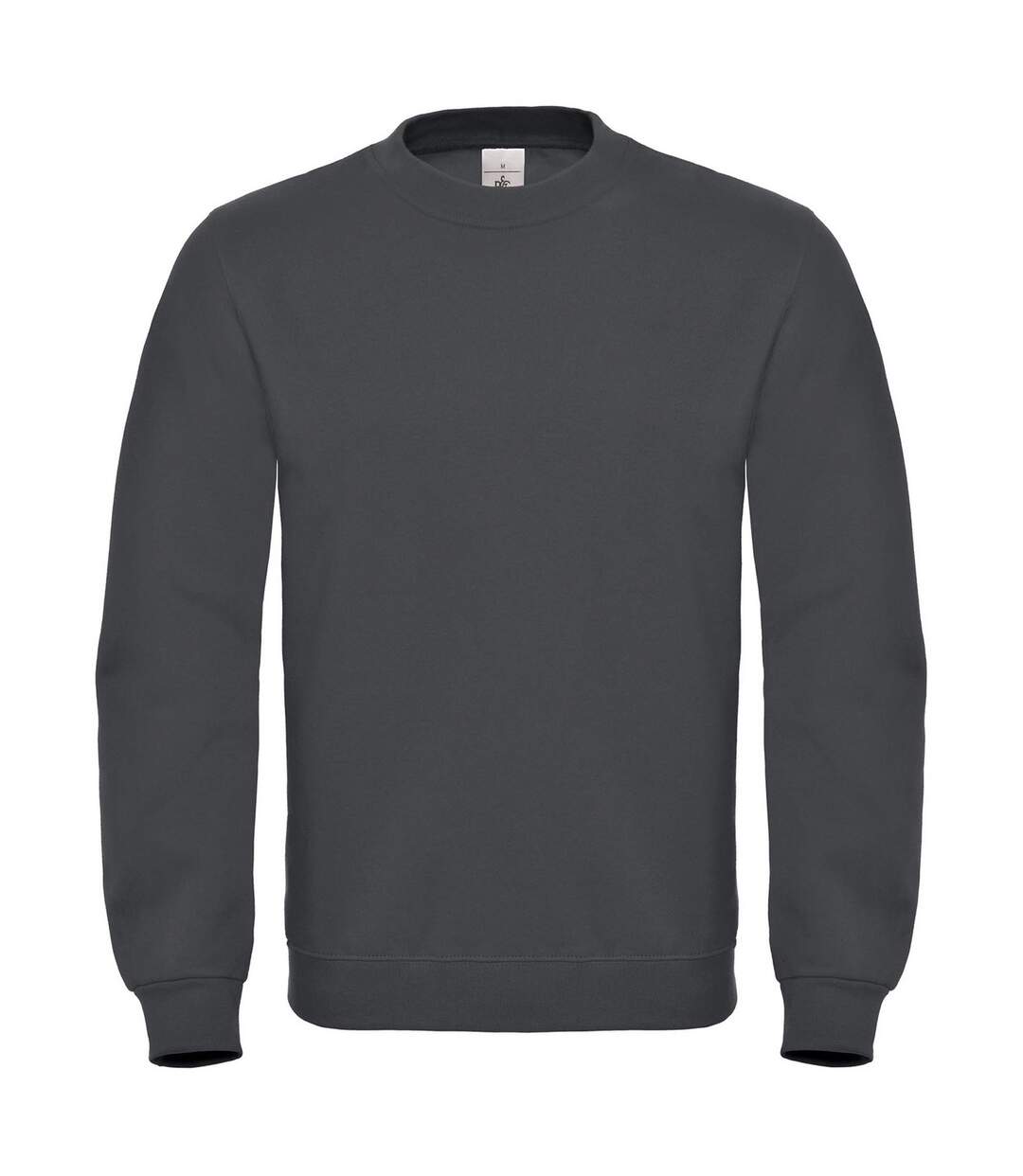 Mens id.002 cotton sweatshirt anthracite B&C