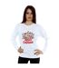 Disney Sweat-shirt de Noël Mickey Mouse And Friends - Femmes/Ladies (Blanc) - UTBI28042-2