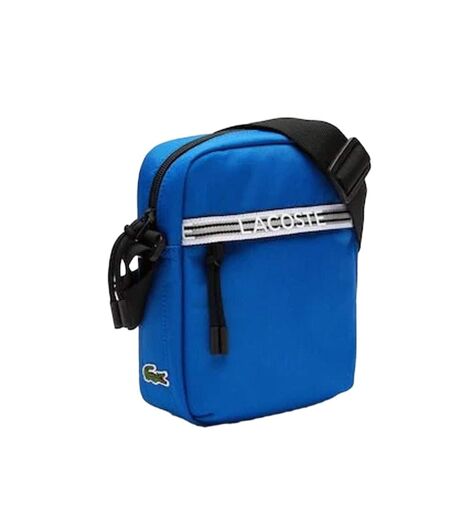 Sac à bandoulière bleu/noir homme lacoste - taille unique