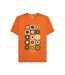 T-shirt Motif/style Cible Mod Homme Abricot Lambretta-3