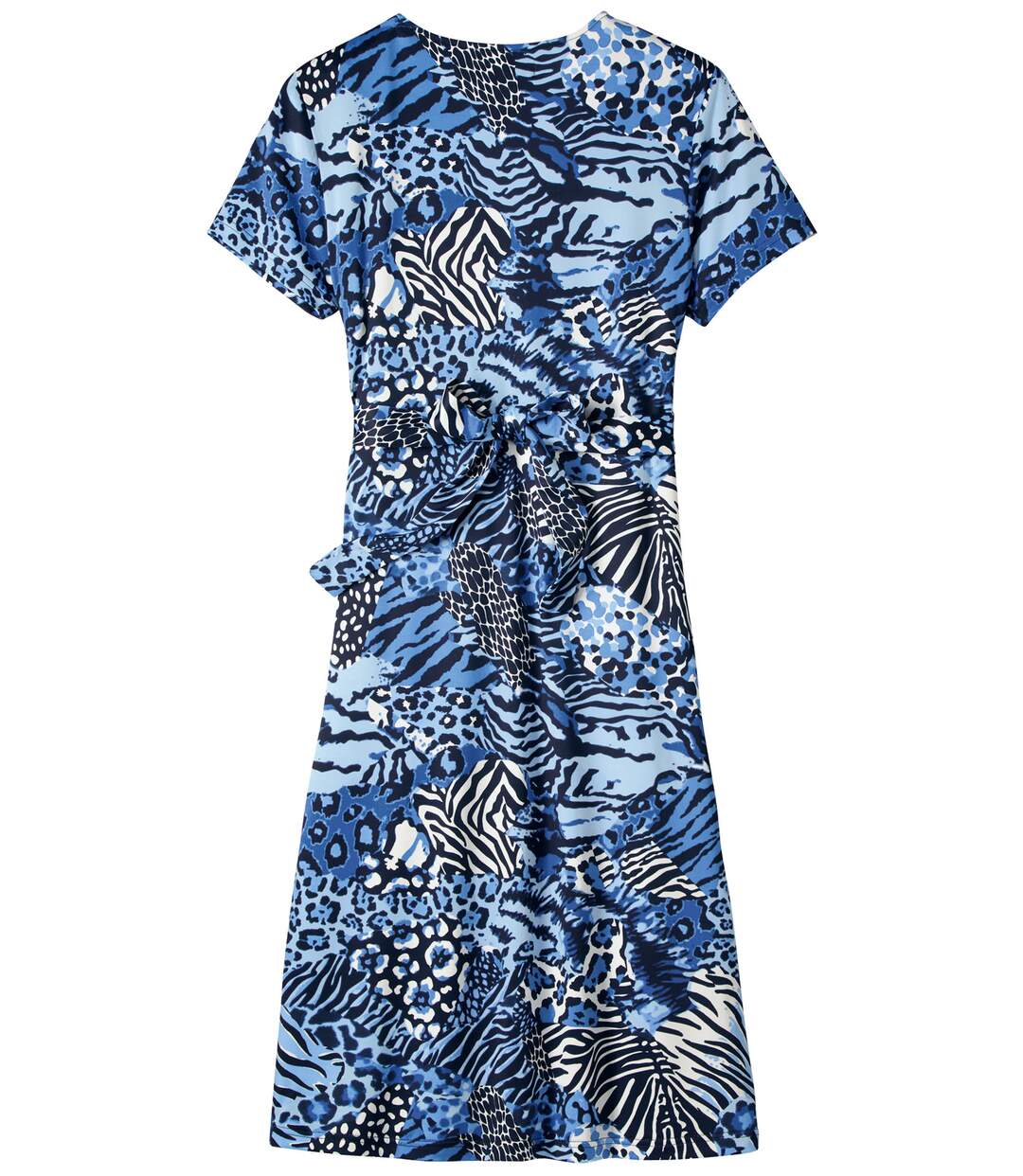 Robe Portefeuille Motifs Animaliers-3