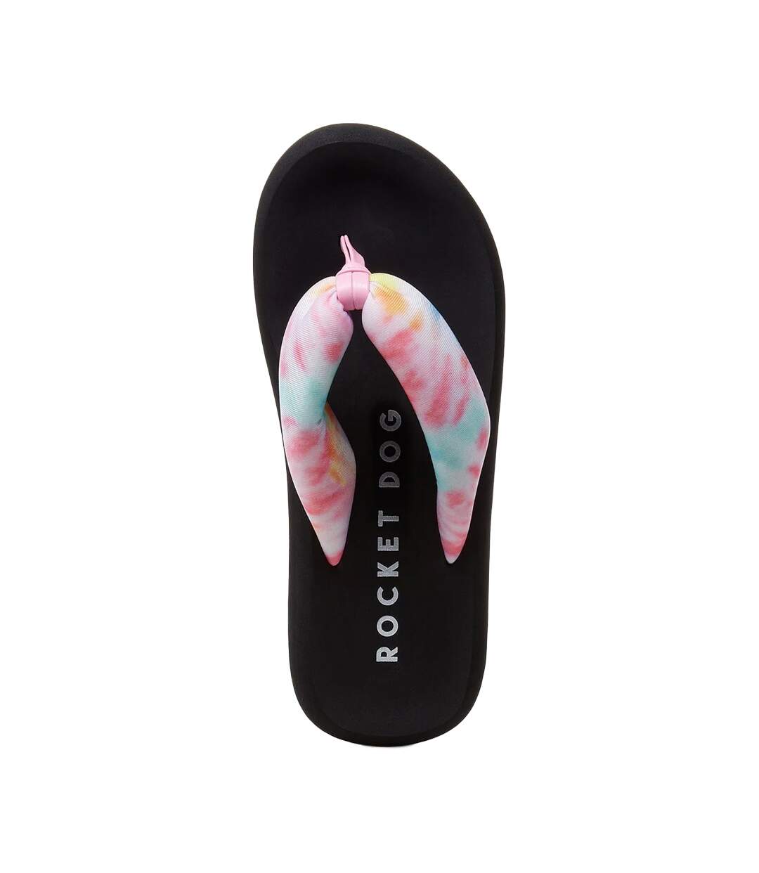 Womens/ladies Sunset Puff Tucker Flip Flop Pastel Multicoloured Rocket Dog-3