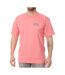 T-Shirt Rose Homme Oversize Dickies Aitkin Chest - M