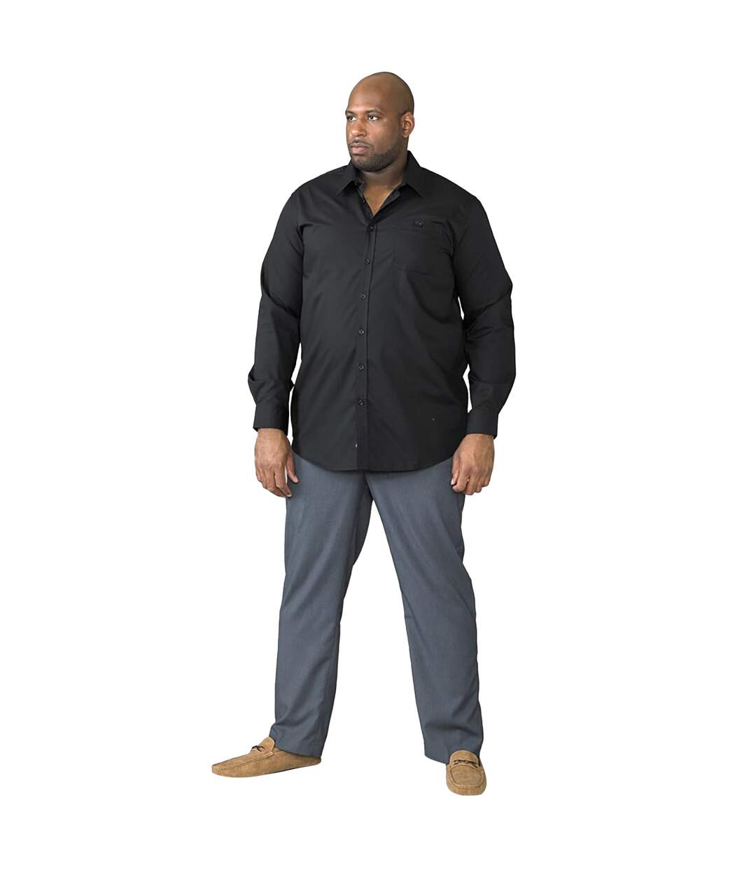 Chemise D555 Corbin Homme Noir Duke-1