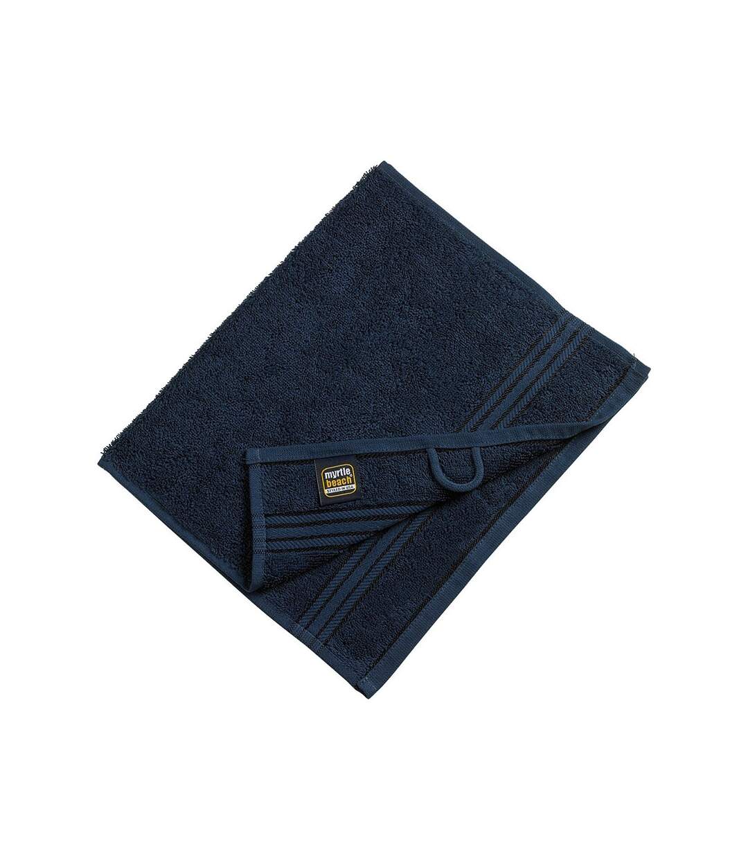Serviette invité - éponge - MB420 - bleu marine-2