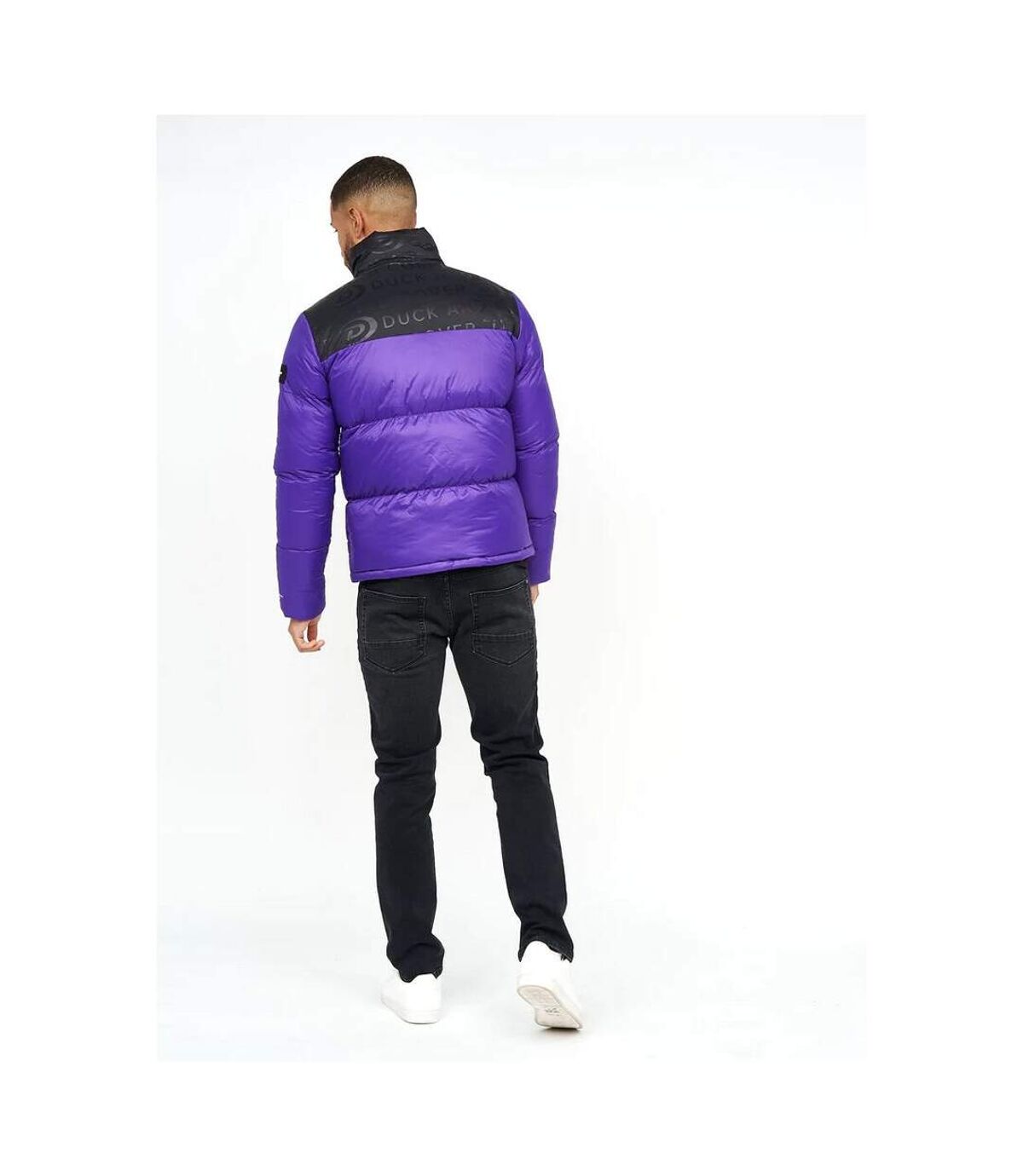 Duck and Cover Mens Synmax 2 Quilted Jacket (Purple)