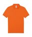 Polo manches courtes - Homme - PU424 - orange