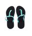 Tongs bleu/noir femme o'neill cove bloom-2