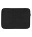 Joey canvas recycled 2l laptop sleeve one size solid black Unbranded