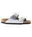 Sandales Coupe Régulière Arizona Femme Argenté Birkenstock-2