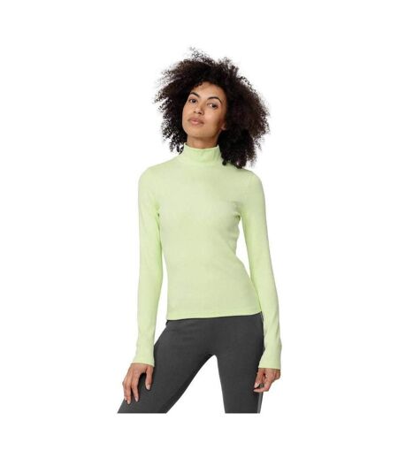T-shirt Manches Longues H4l22 Tsdl011 Femme Vert Clair 4F