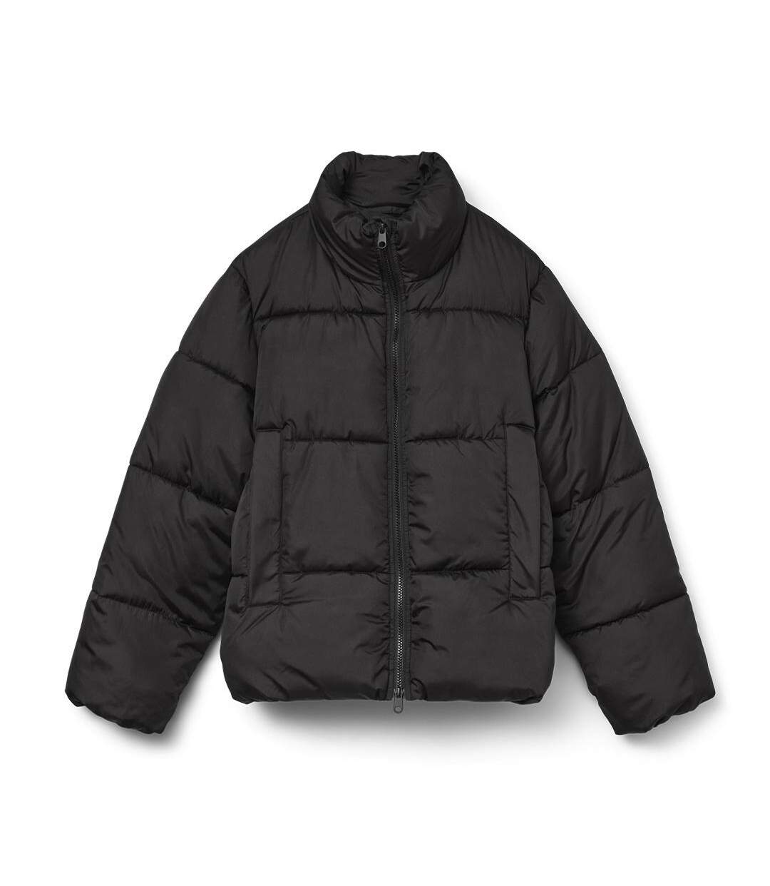Doudoune noire femme vero moda parda-2