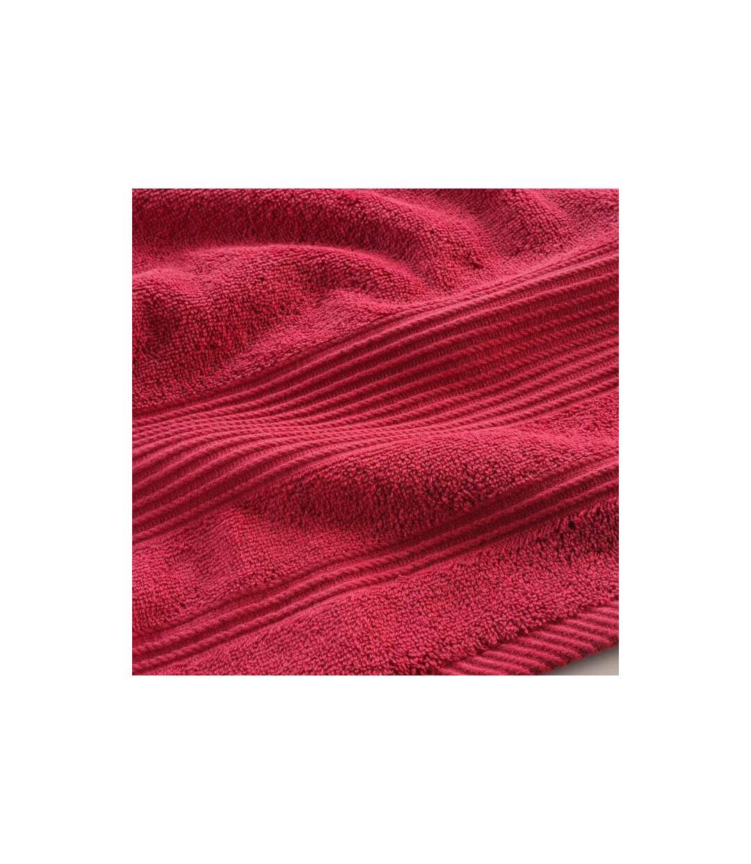 Drap de Bain Tendresse 90x150cm Rubis-4