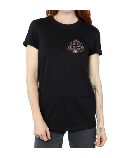 Disney - T-shirt COCO SEIZE YOUR MOMENT - Femme (Noir) - UTBI16413