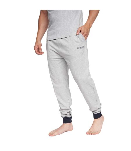 Mens vianney pajama set grey marl Duck and Cover