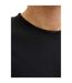 T-shirt Barron Homme Noir Jack And Jones-4