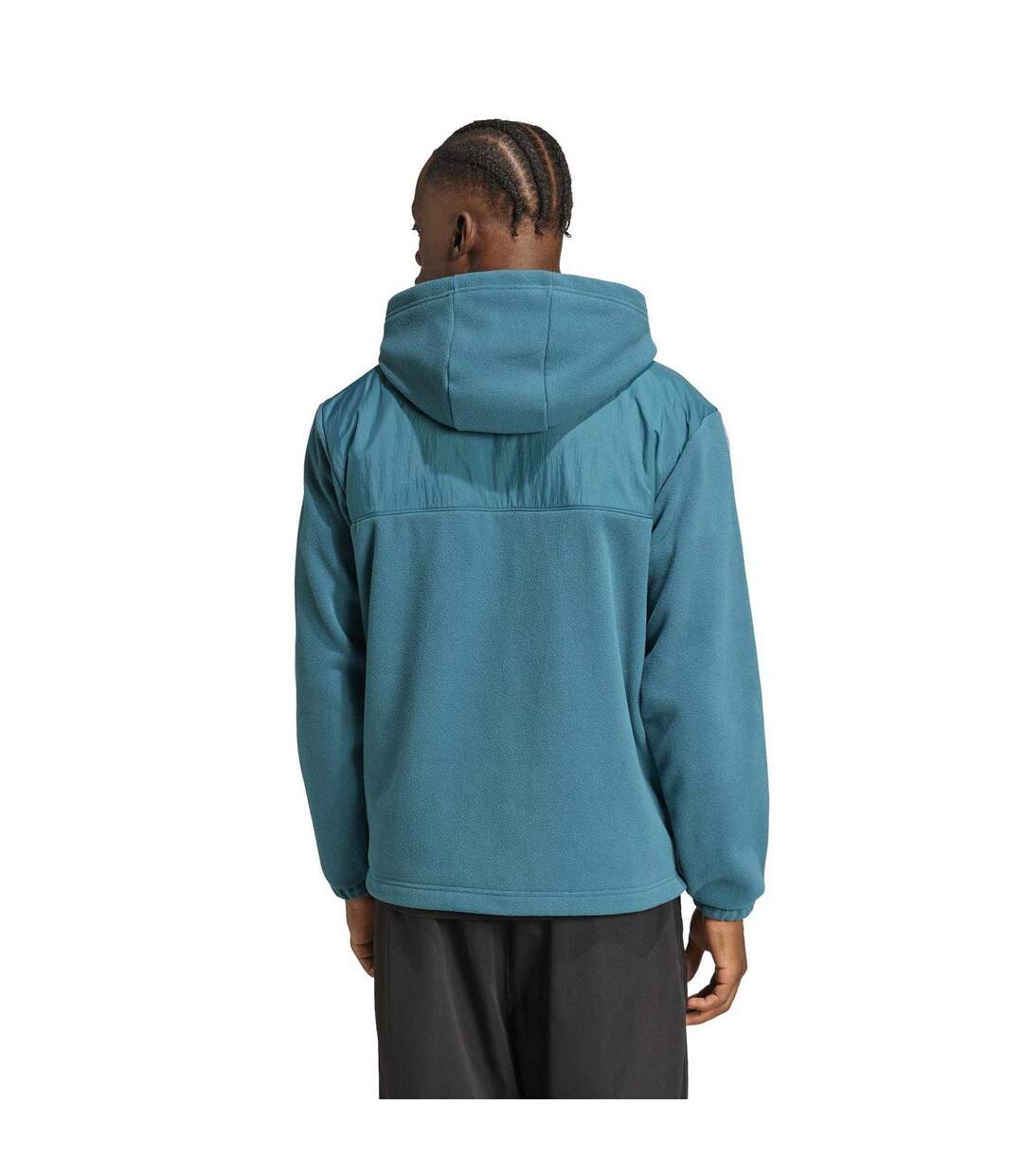 Mens Originals Regular Hoodie Teal Adidas-3