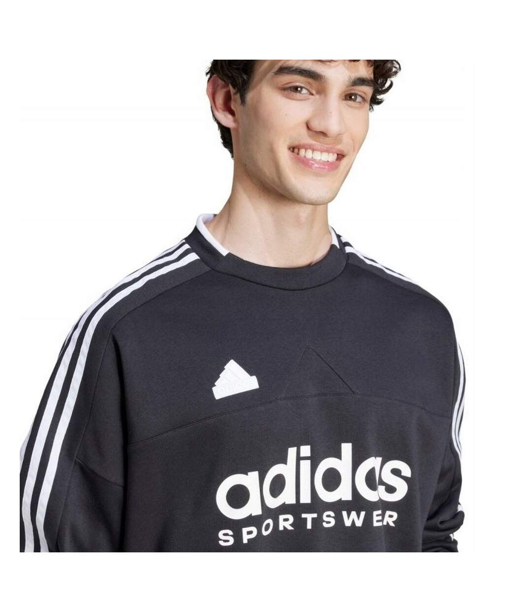 Sweat House Of Tiro Homme Noir Adidas-4
