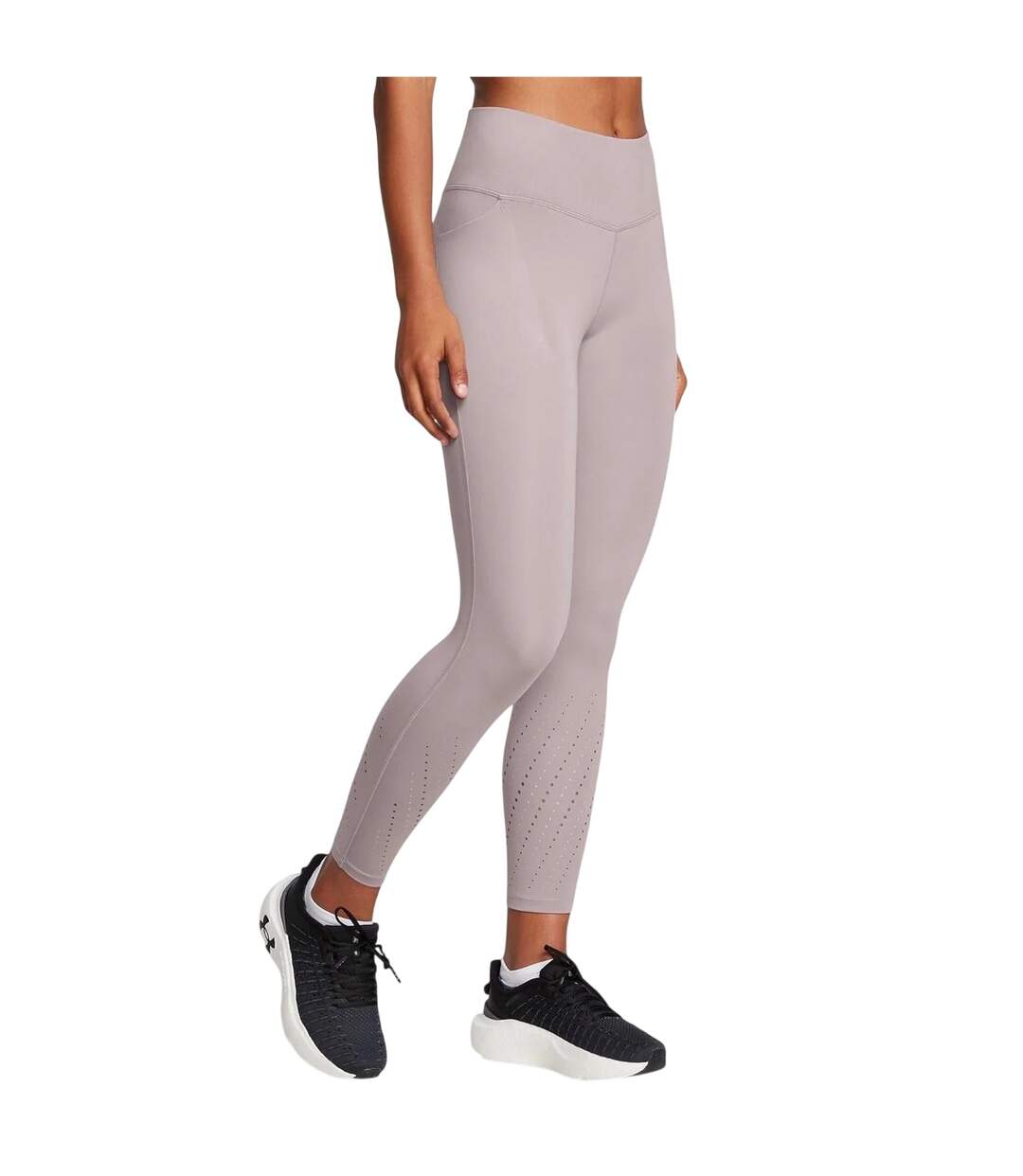 Legging Launch Femme Gris Under Armour-4