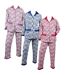 Pyjama Femme Long Boutonné Confort 1011 Pyjama Mauve