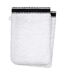 Lot de 2 Gants de Toilette Joia 15x21cm Blanc-1