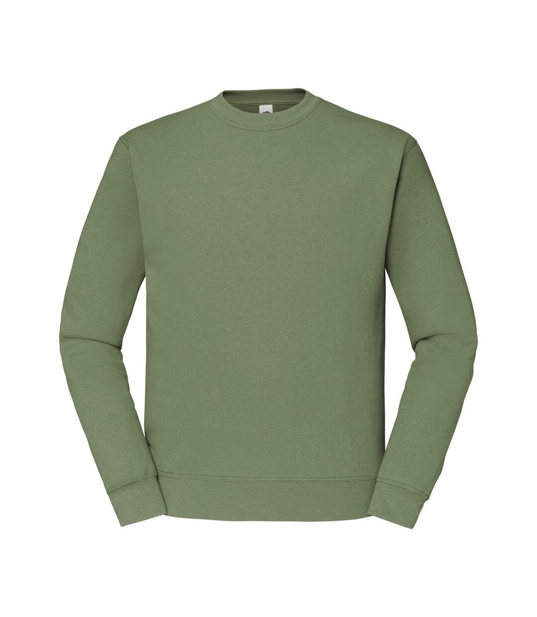 Sweat classic homme olive Fruit of the Loom-1