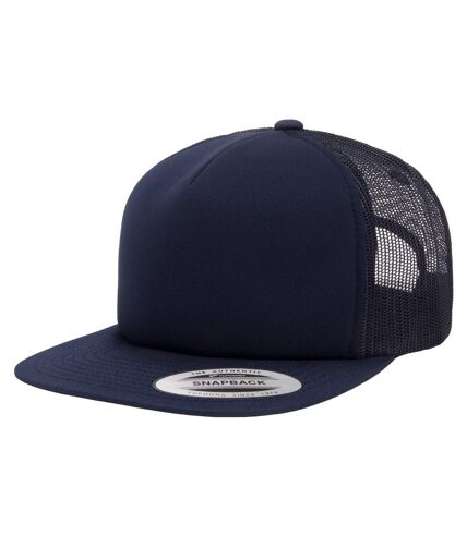 Casquette trucker flexfit bleu marine Yupoong