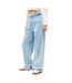 Jean ample bleu femme tommy hilfiger paperbag - w25-l30-1