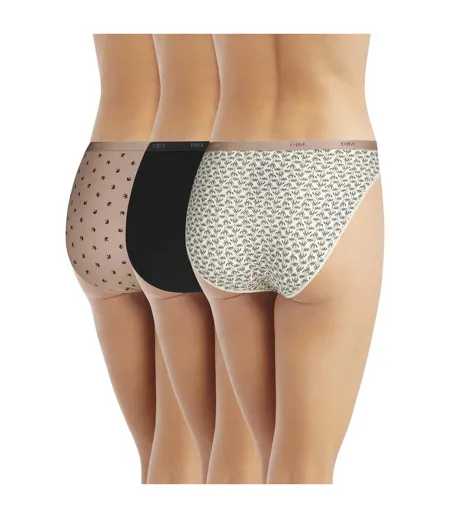 Lot de 3 Slips Les Pockets Coton