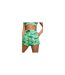 Womens/ladies Woven Repeat Logo Swim Shorts Green Puma-1