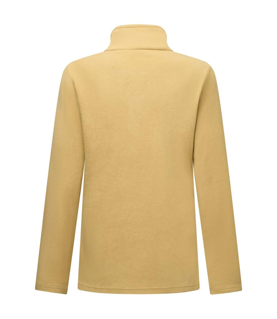 Haut Polaire Uni À Col Montant Zippé Sweetheart Femme Beige Foncé Regatta-3