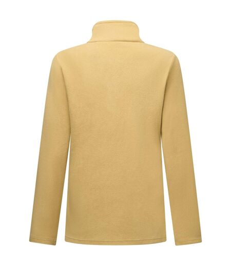 Haut Polaire Uni À Col Montant Zippé Sweetheart Femme Beige Foncé Regatta