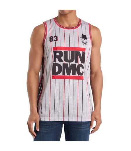 Maillot de basket tricky homme blanc Amplified