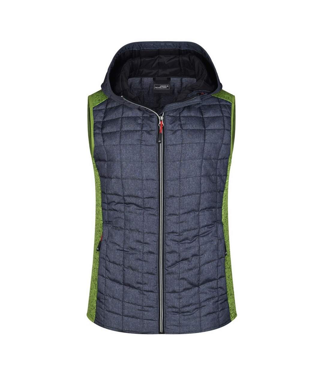 Veste Hybride Femme Jaune Vif Anthracite James And Nicholson-1