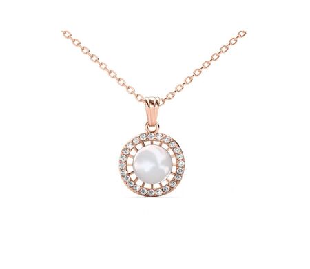 Collier et Pendentif Four Leaf , Cristal d'Autriche