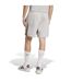 Mens Colour Block Casual Shorts Grey Heather Adidas-3