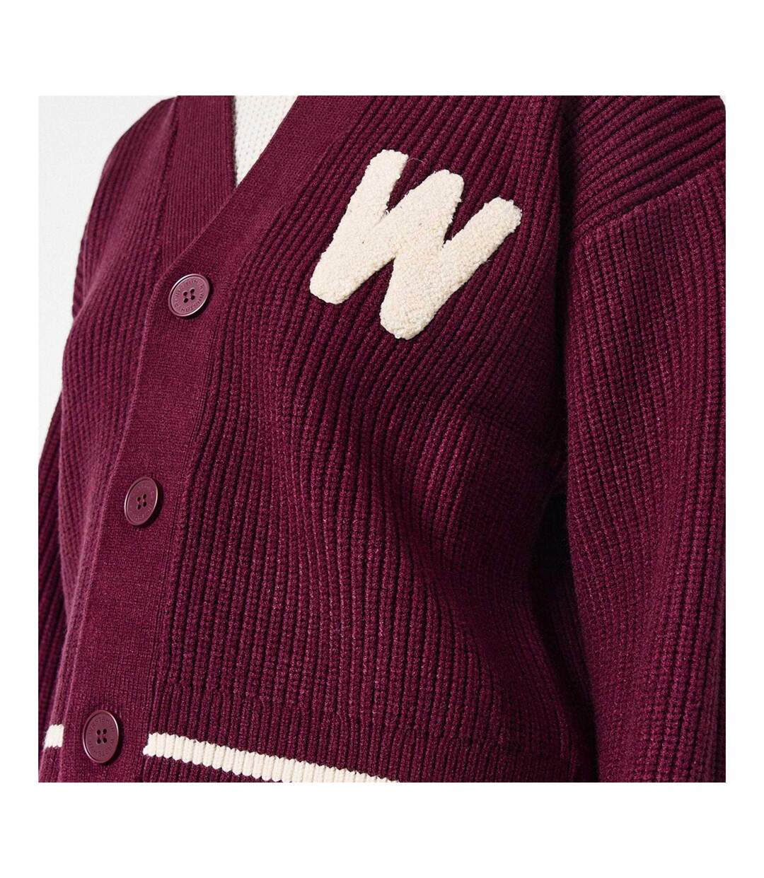 Cardigan Lavo Femme Violet WRSTBHVR-4