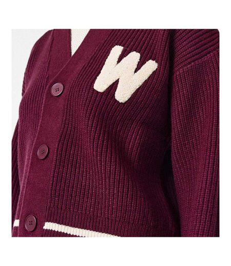 Cardigan Lavo Femme Violet WRSTBHVR
