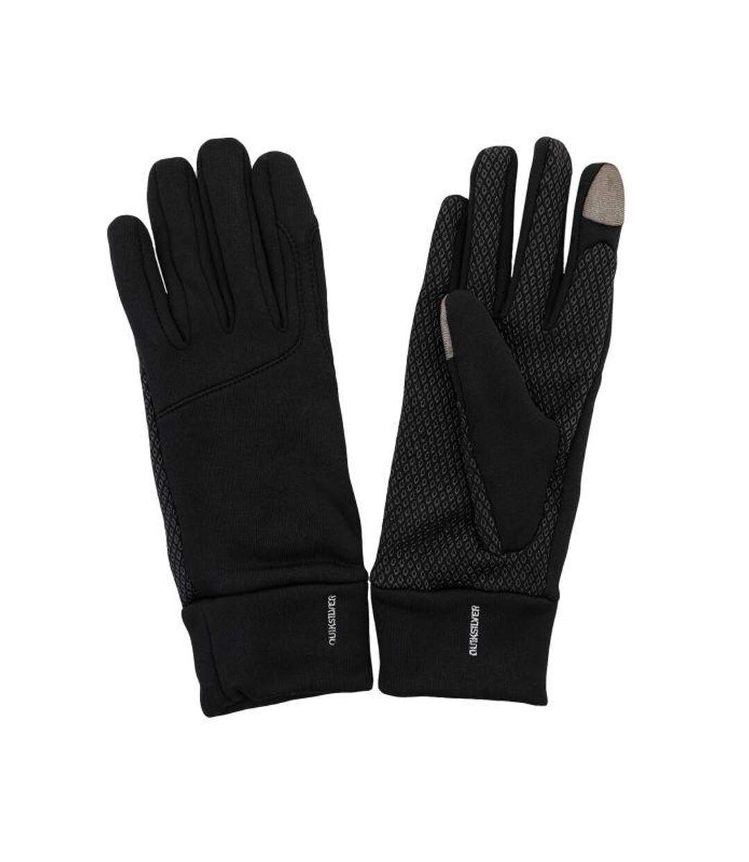 Gants Motif/style Imprimé Intégral Noir Quiksilver-2