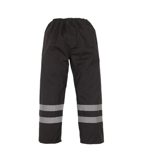 Surpantalon De Travail Imperméable Haute Visibilité Homme Noir Yoko
