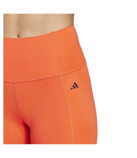 Legging 7/8 Optime Femme Rouge Adidas